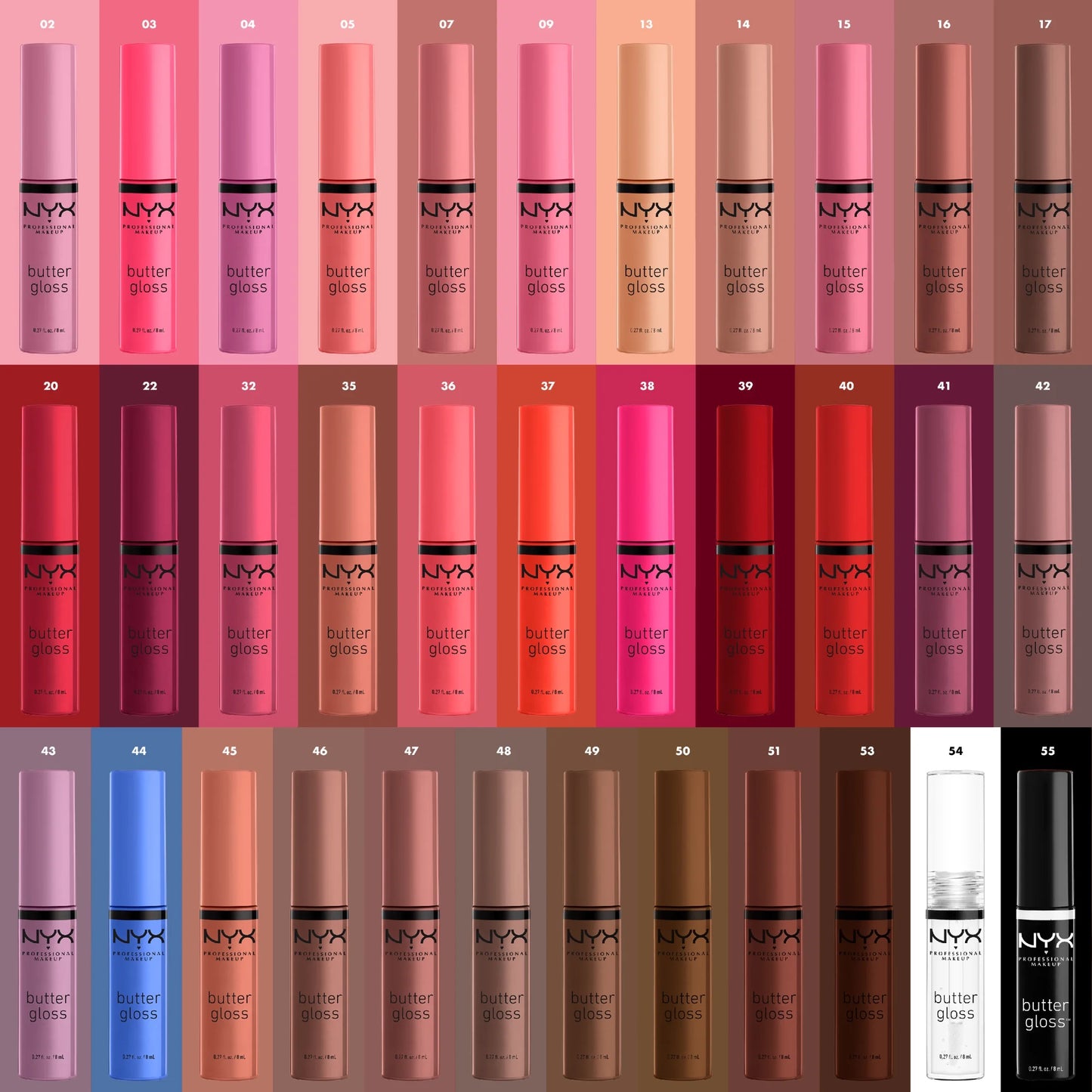 Butter Gloss, Non-Sticky Lip Gloss, 46 Butterscotch, 0.27 Fl Oz