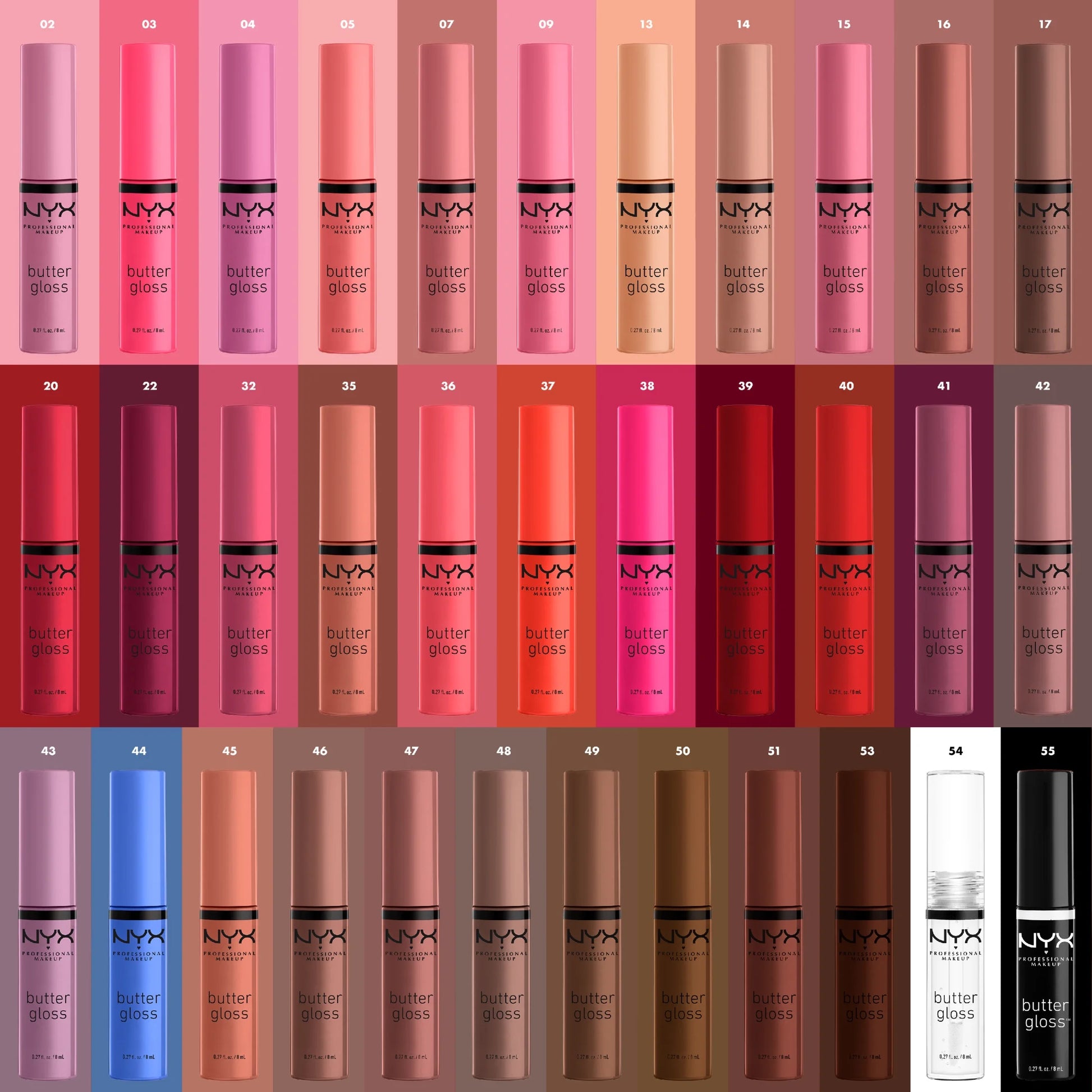Butter Gloss, Non-Sticky Lip Gloss, 46 Butterscotch, 0.27 Fl Oz