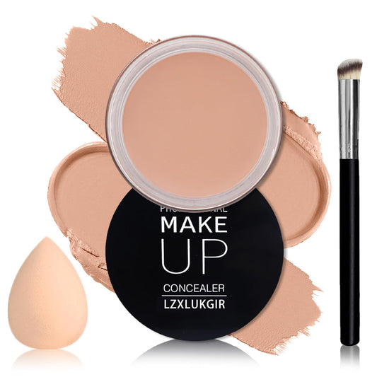 Dark Circles under Eye Concealer, Full Coverage Makeup for Mature Skin, Waterproof Corrector De Ojeras (04 Light)